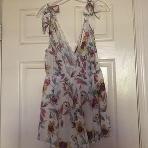Pacsun Floral Romper